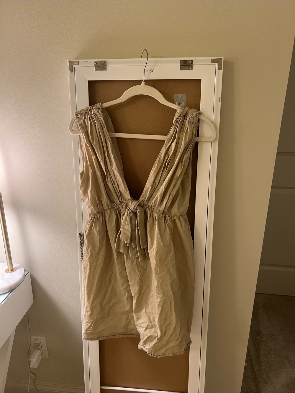 Anthropologie brown dress